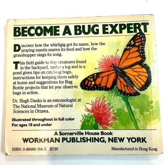 Lot of 3 Kid’s Vintage Learning Books: Bugs, Beach, Birds - Picture 2 of 7